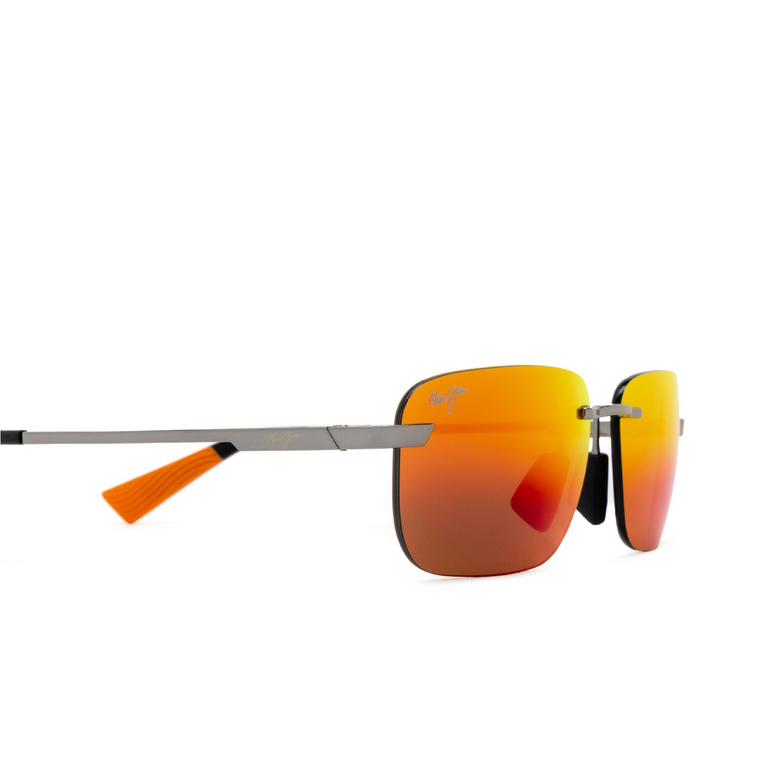 Maui Jim LANAKILA Sunglasses 17 shiny light ruthenium - 3/4