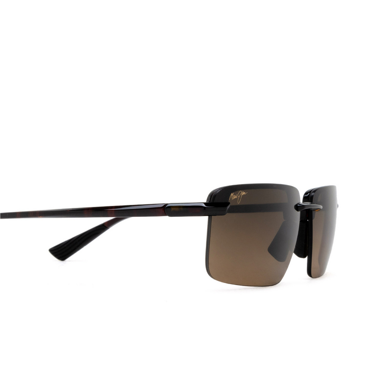 Maui Jim LAULIMA Sunglasses 10A shiny dark havana - 3/4
