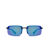 Maui Jim LAULIMA Sunglasses 14 shiny transparent dark grey - product thumbnail 1/4