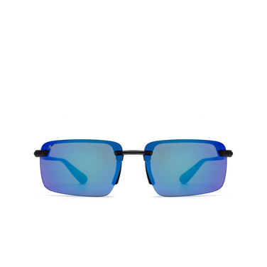Maui Jim LAULIMA Sunglasses 14 shiny transparent dark grey - front view