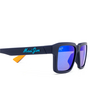 Lunettes de soleil Maui Jim MJ0635S 004 blue - Vignette du produit 3/4