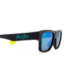 Occhiali da sole Maui Jim KŌKUA 004 black - anteprima prodotto 3/4