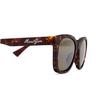 Occhiali da sole Maui Jim HONUA AF 002 havana - anteprima prodotto 3/4