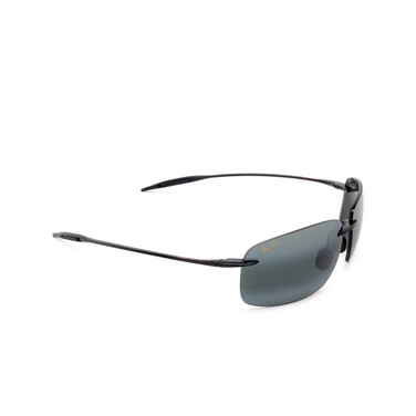 Maui Jim BREAKWALL Sunglasses 02 black - three-quarters view