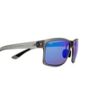 Maui Jim POKOWAI ARCH Sunglasses 11M translucent matte grey - product thumbnail 3/4