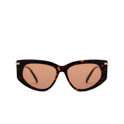 Max Mara BETH Sunglasses 52E dark havana