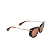 Lunettes de soleil Max Mara BETH 52E dark havana - Vignette du produit 2/3