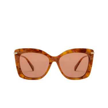Max Mara BETH Sunglasses 56E coloured havana - front view