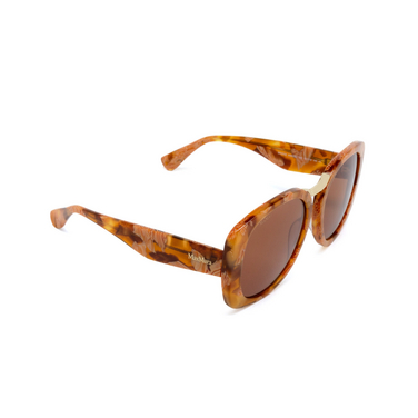 Max Mara BRIDGE Sunglasses 56E coloured havana - three-quarters view