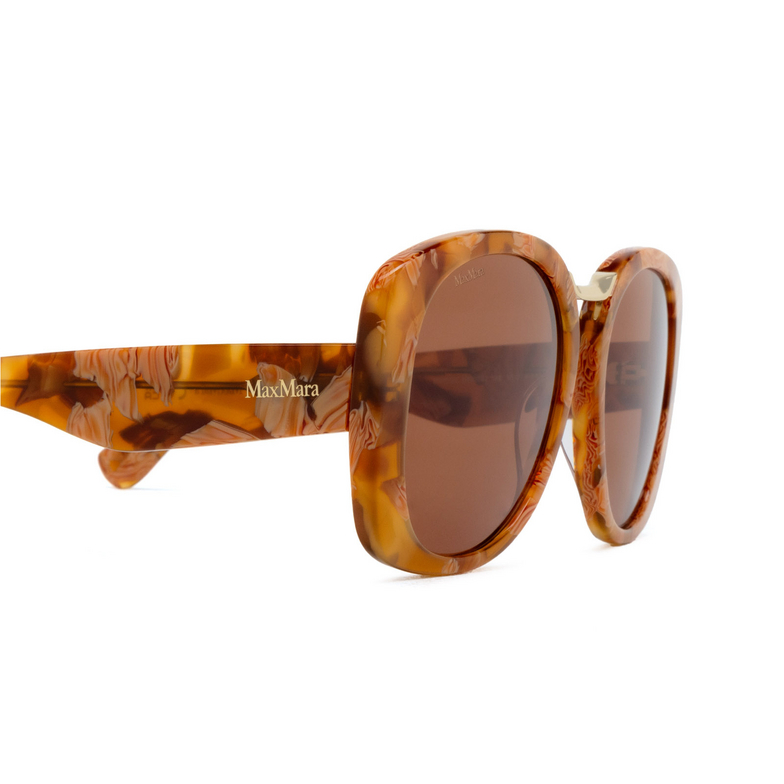 Lunettes de soleil Max Mara BRIDGE 56E coloured havana - 3/3