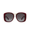 Lunettes de soleil Max Mara BRIDGE 69B shiny bordeaux - Vignette du produit 1/3