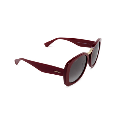 Max Mara BRIDGE Sunglasses 69B shiny bordeaux - three-quarters view