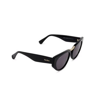 Max Mara BRIDGE1 Sunglasses 01A shiny black - three-quarters view