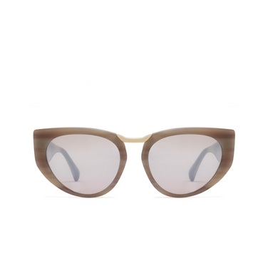 Max Mara BRIDGE1 Sonnenbrillen 60G beige horn - Vorderansicht