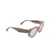 Occhiali da sole Max Mara BRIDGE1 60G beige horn - anteprima prodotto 2/3