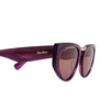 Occhiali da sole Max Mara BRIDGE1 83Y violet / striped - anteprima prodotto 3/3