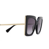 Max Mara DESIGN4 Sunglasses 01B shiny black - product thumbnail 3/3