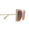 Lunettes de soleil Max Mara DESIGN4 25F shiny ivory - Vignette du produit 3/3