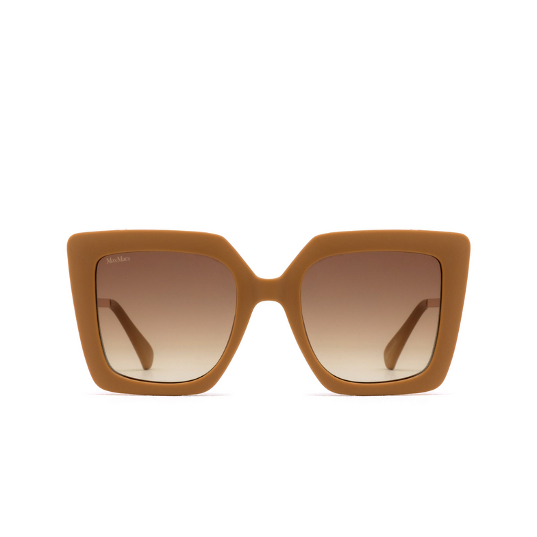 Lunettes de soleil Max Mara DESIGN4 73F matte light brown - 1/3