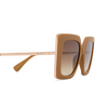 Lunettes de soleil Max Mara DESIGN4 73F matte light brown - Vignette du produit 3/3