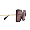 Occhiali da sole Max Mara DESIGN4 83W violet / horn - anteprima prodotto 3/3