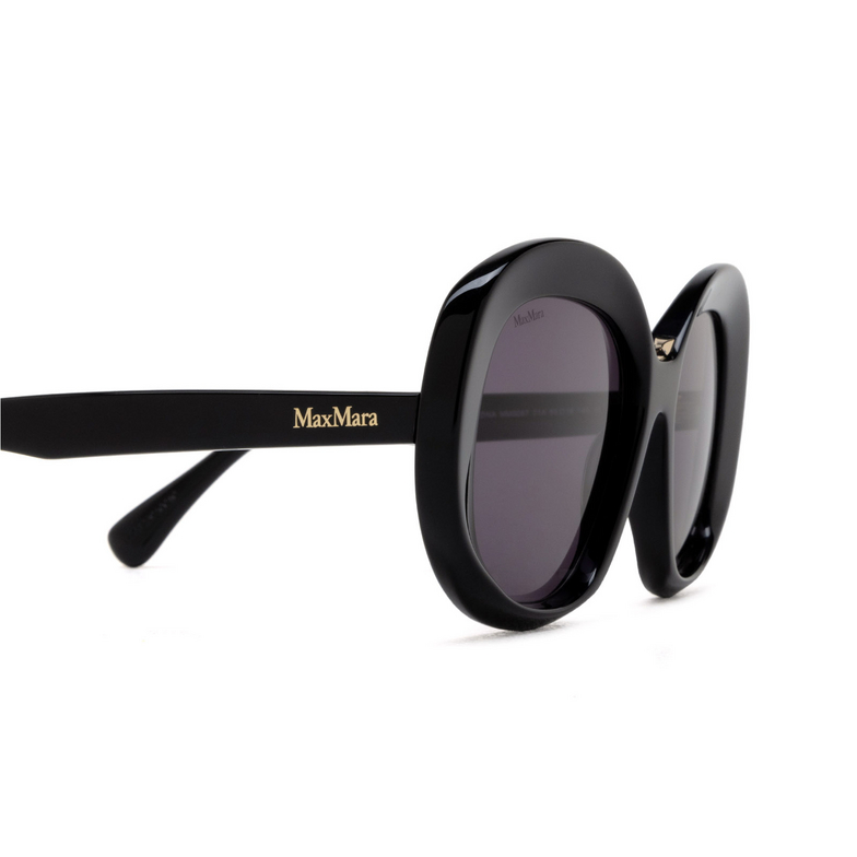 Max Mara EDNA Sunglasses 01A shiny black - 3/3