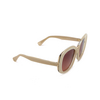 Occhiali da sole Max Mara EDNA 25F shiny ivory - anteprima prodotto 2/3