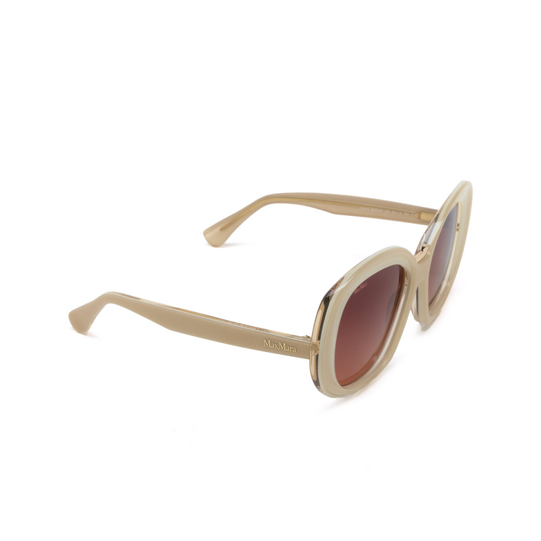 Gafas de sol Max Mara EDNA 25F shiny ivory - 2/3