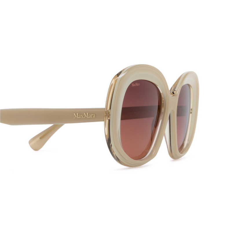 Gafas de sol Max Mara EDNA 25F shiny ivory - 3/3