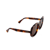 Lunettes de soleil Max Mara EDNA 52E dark havana - Vignette du produit 2/3