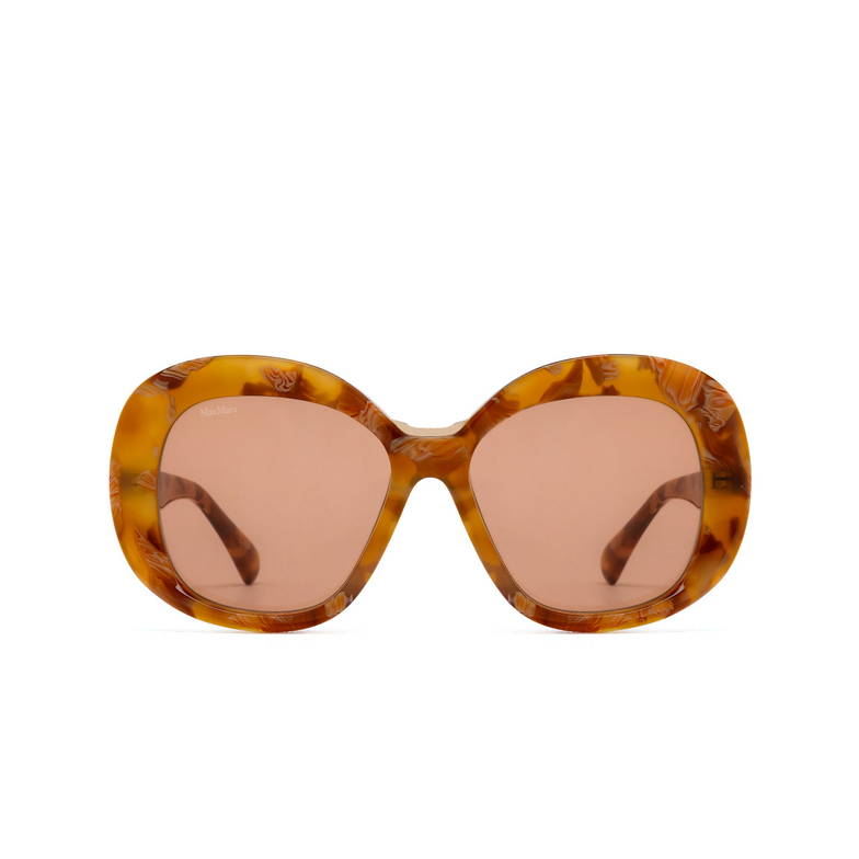 Lunettes de soleil Max Mara EDNA 56E coloured havana - 1/3