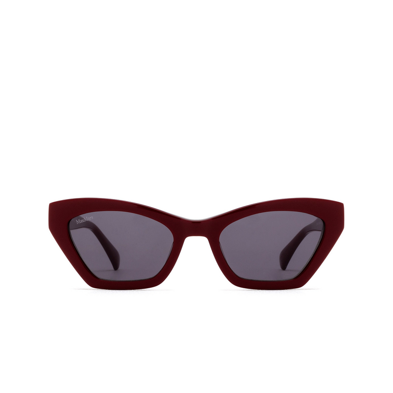 Lunettes de soleil Max Mara EMME13 69A shiny dark red - 1/3