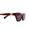 Occhiali da sole Max Mara EMME13 69A shiny dark red - anteprima prodotto 3/3