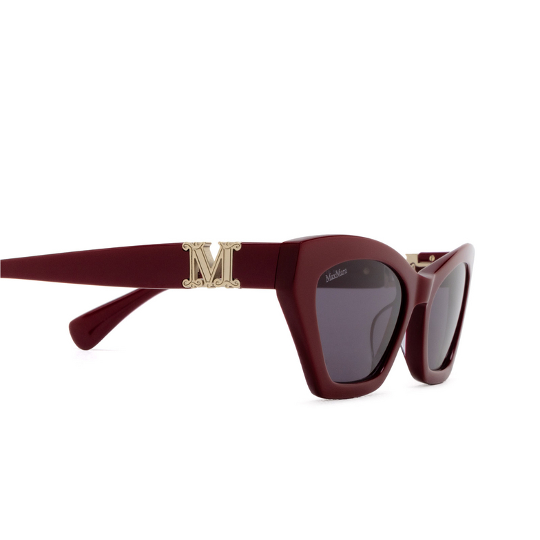 Gafas de sol Max Mara EMME13 69A shiny dark red - 3/3