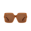 Lunettes de soleil Max Mara ERNEST 44E shiny light orange - Vignette du produit 1/3