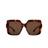 Max Mara ERNEST Sunglasses 52E dark havana - product thumbnail 1/3