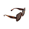 Lunettes de soleil Max Mara ERNEST 52E dark havana - Vignette du produit 2/3