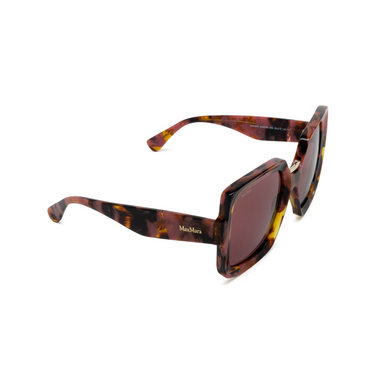 Max Mara ERNEST Sunglasses 55S coloured havana - three-quarters view