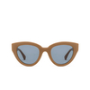 Lunettes de soleil Max Mara GLIMPSE1 46N matte light brown - Vignette du produit 1/3