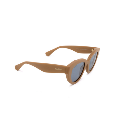 Max Mara GLIMPSE1 Sunglasses 46N matte light brown - three-quarters view