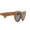 Lunettes de soleil Max Mara GLIMPSE1 46N matte light brown - Vignette du produit 3/3