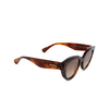 Gafas de sol Max Mara GLIMPSE1 53F blonde havana - Miniatura del producto 2/3