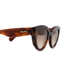 Lunettes de soleil Max Mara GLIMPSE1 53F blonde havana - Vignette du produit 3/3