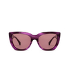 Occhiali da sole Max Mara GLIMPSE4 83Y violet / striped - anteprima prodotto 1/3