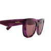 Lunettes de soleil Max Mara GLIMPSE4 83Y violet / striped - Vignette du produit 3/3