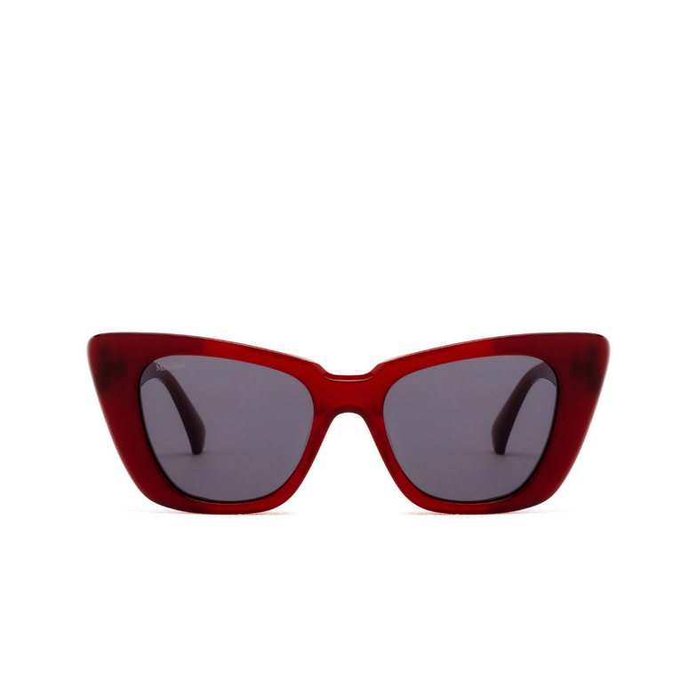 Lunettes de soleil Max Mara GLIMPSE5 66A shiny dark red - 1/3