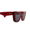 Lunettes de soleil Max Mara GLIMPSE5 66A shiny dark red - Vignette du produit 3/3