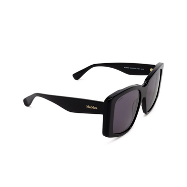 Max Mara GLIMPSE6 Sunglasses 01A shiny black - three-quarters view