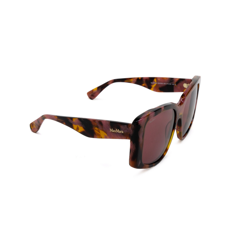 Occhiali da sole Max Mara GLIMPSE6 55S coloured havana - 2/3