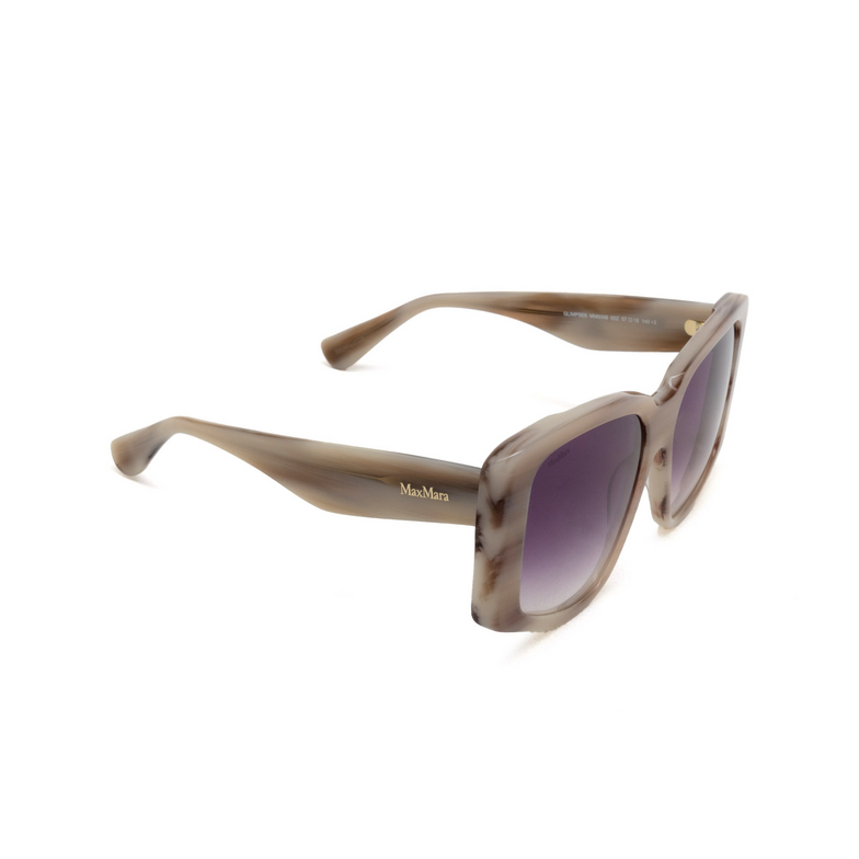 Gafas de sol Max Mara GLIMPSE6 60Z beige horn - 2/3